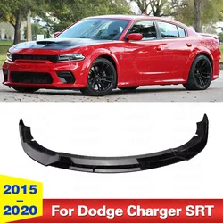 Car Front Bumper Lip Spoiler Diffuser Splitter For Dodge Charger SRT 2015 2016 2017 2018 2019 2020 Exterior Accessories
