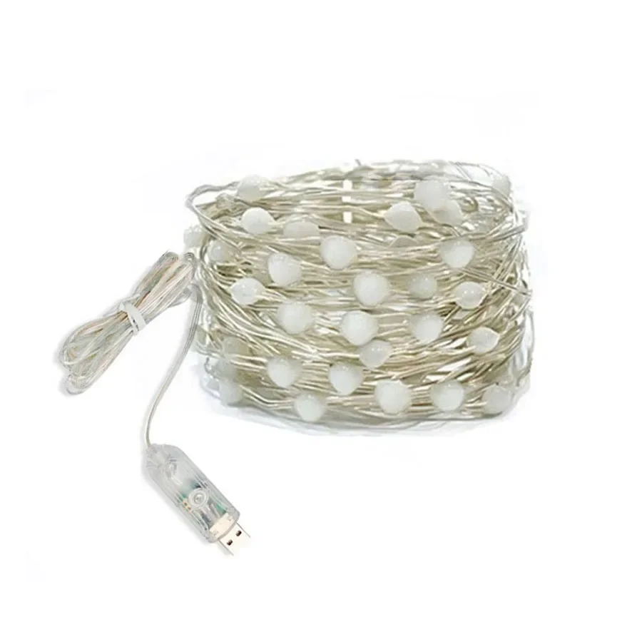 10/20M USB Christmas Tree Fairy String Light with Phone Smart Bluetooth App Control Copper Wire Garland Light For Wedding Decor