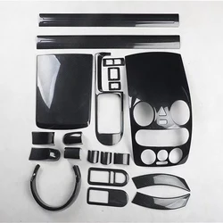 For Volkswagen Beetle 2003-2011 Interior Accessories Gear Shift Panel Cover Trim Center Control Button Steering Wheel Cover Trim