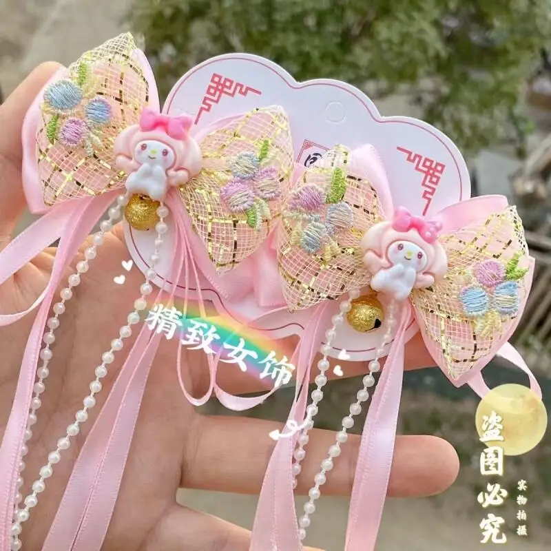 

Kawaii Kuromi Hairpin Anime Cute My Melody Headwear Lolita Hair Accessories Cinnamoroll Sweet Girls & Kids Holiday Gifts