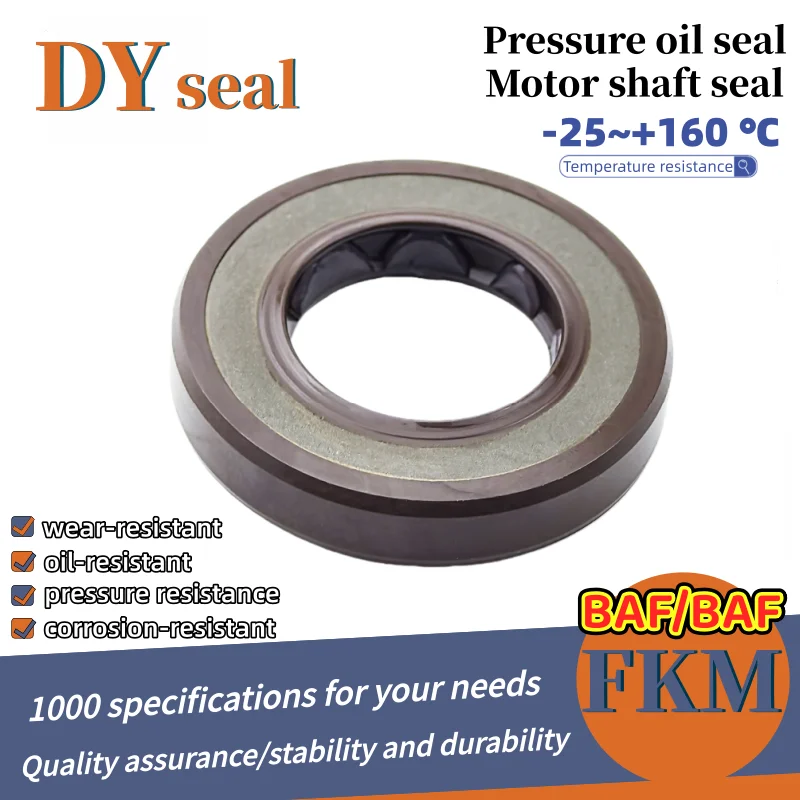 

Oil Seals FKM /BABSL 18*35*9mm Nitrile Rubber Shaft Double Lip Sealing Gaskets Skeleton Oil Seal Rings