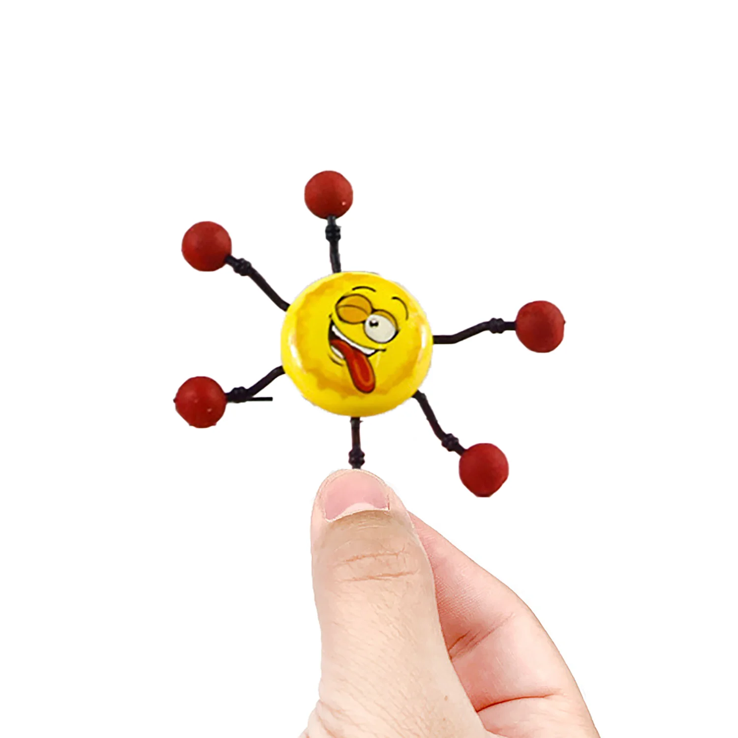 Somersaulters-Jouets de décompression drôles pour garçons et filles, personnes araignées grimpant aux murs, expressions amusantes, styles aléatoires