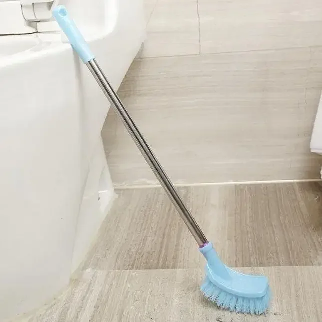 Thick rod long handle toilet brush stainless steel bathroom cleaning brush no dead ends decontamination cleaning