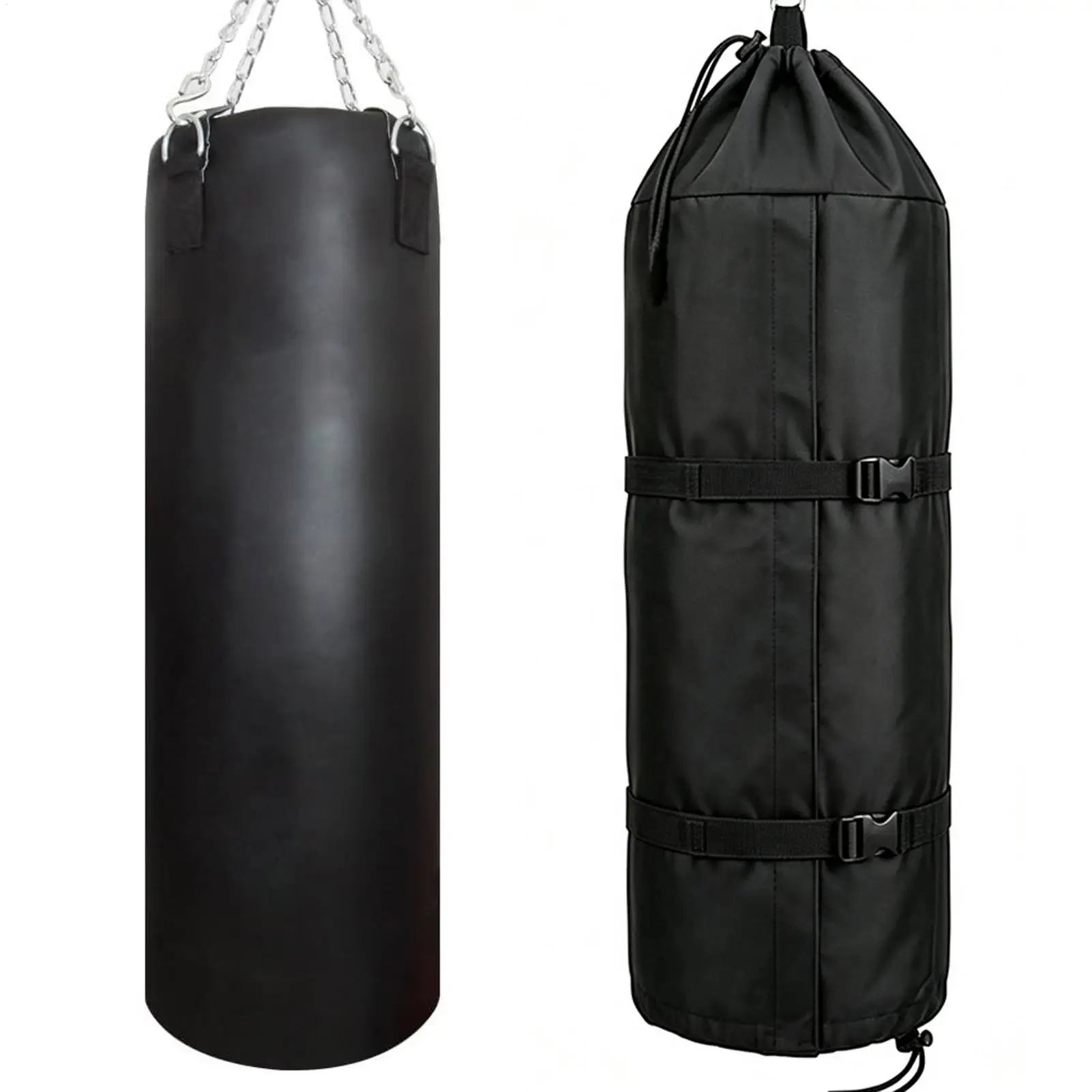 Weather-Resistant Heavy-Duty Outdoor Punching Bag Cover Drawstring Punching Bag Weather Cover For Outdoor Garden Punching Bag