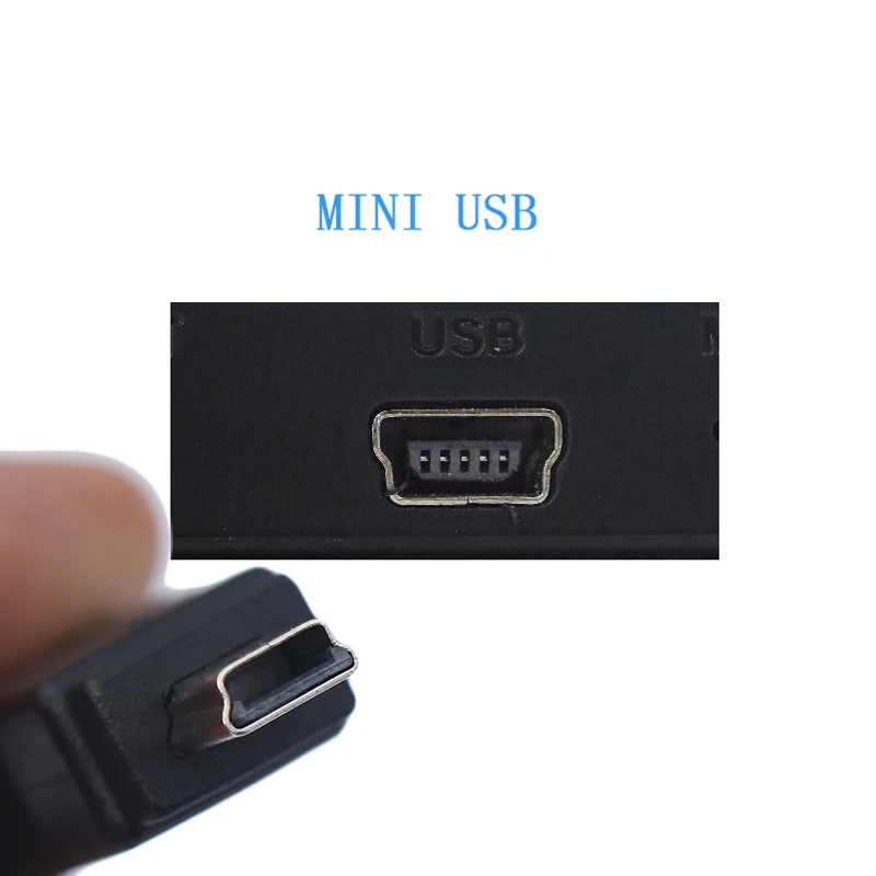 MINI USB męski na USB męski synchronizacja danych Adapter do ładowania przenośnik do MINI 5PIN urządzenie USB