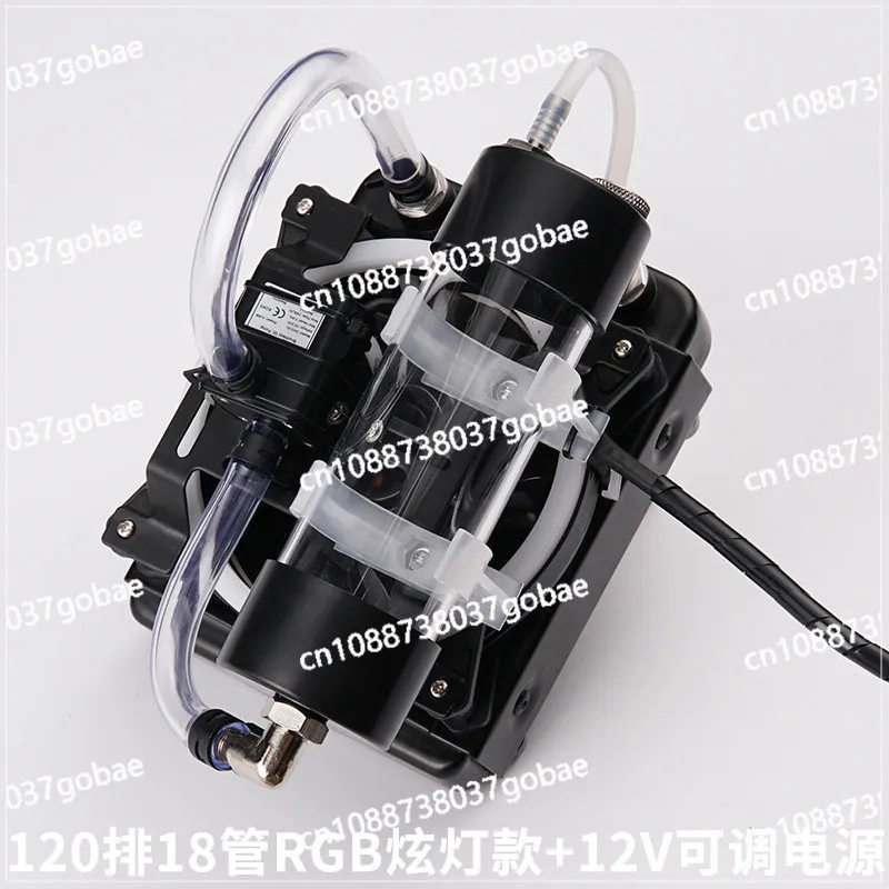120 cold row modified water-cooled electric motorcycle universal heat dissipation cooling