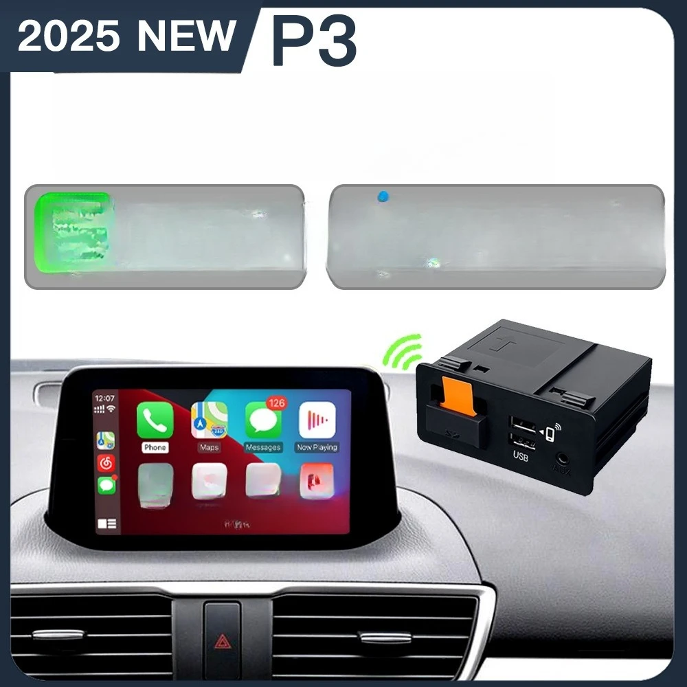 Suitable for Mazda USB adapter, original car upgrade wireless Carplay and wireless Android auto module