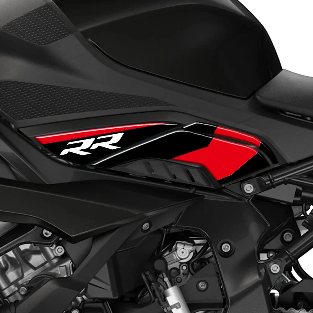 ملحقات الدراجات النارية ملصق حماية للركبة السفلية ثلاثي الأبعاد حماية طلاء جل لسيارات BMW S1000RR S 1000 RR 2019 2020 2022 2023 2024 #2