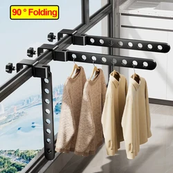 Laundry Hangers Wall Mount Clothes Hanger Rack Laundry Room Clothes Hanger Wall Mounted Clothes Rack Collapsible Hangers Rack