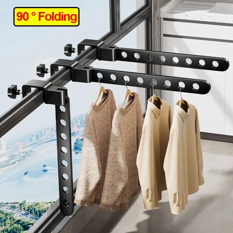 Laundry Hangers Wall Mount Clothes Hanger Rack Laundry Room Clothes Hanger Wall Mounted Clothes Rack Collapsible Hangers Rack