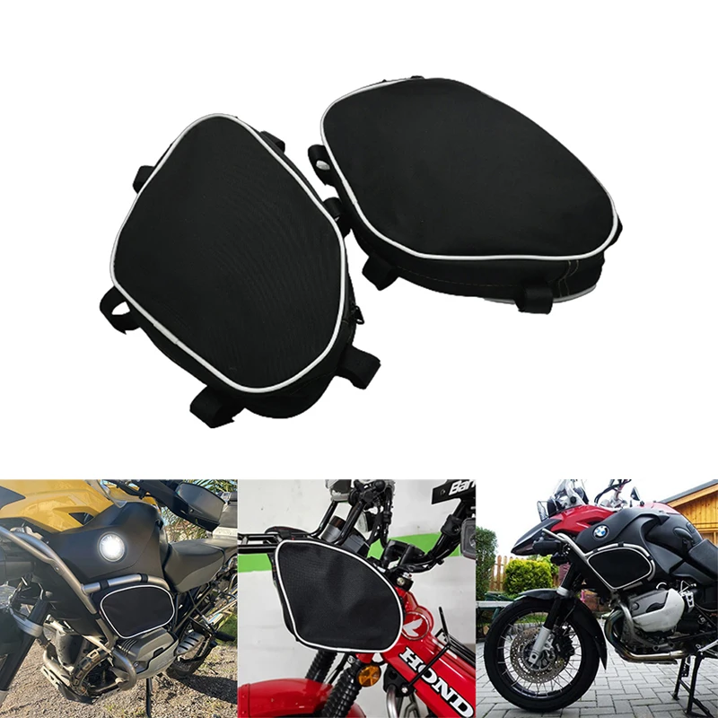 

Сумка для инструментов на защитные дуги мотоцикла, водонепроницаемая сумка-бампер для BMW R1200GS R 1200 GS Adventure 2005-2012