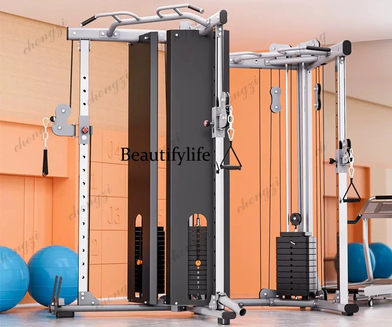Commercial, High Pull-Down Trainer Strength Fitness Equipment Multifunctional