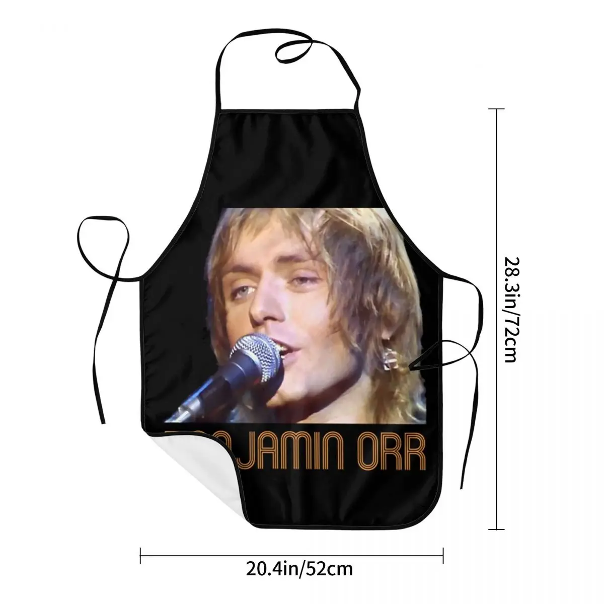 Benjamin Orr The Cars Stay The Night 70s مآزر الشيف الطبخ المطبخ Tablier مريلة تنظيف المطبخ بينافور للنساء والرجال #3