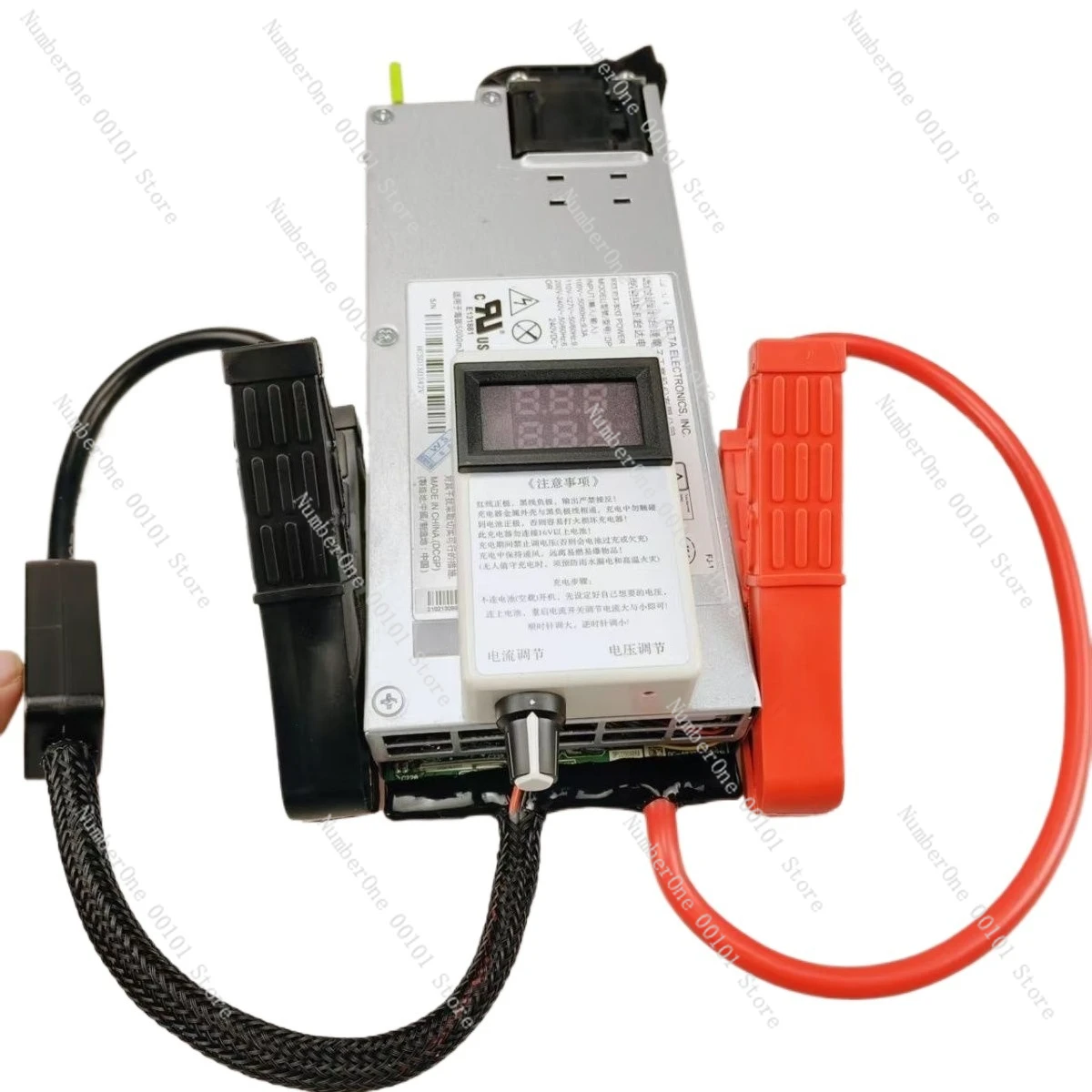 Anti-reverse protection 14.6V 100A adjustable charger, modified with Delta service power supply