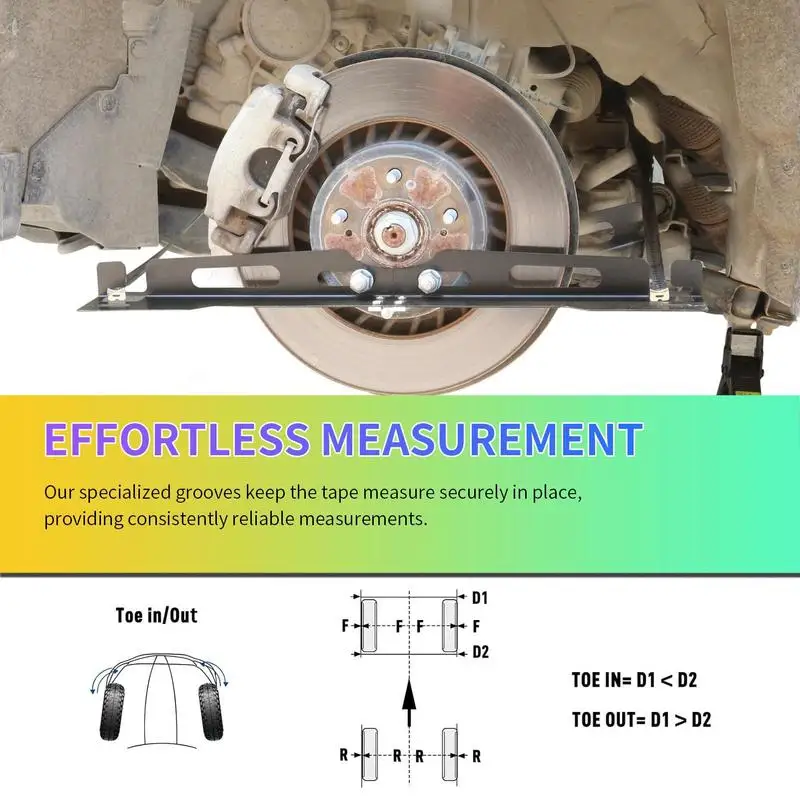 

Alignment Tool Wall-Mounted Wheel Alignment Tool Plate Steel Repair Tire Measurement Adjustable Auto Accessories For Truck