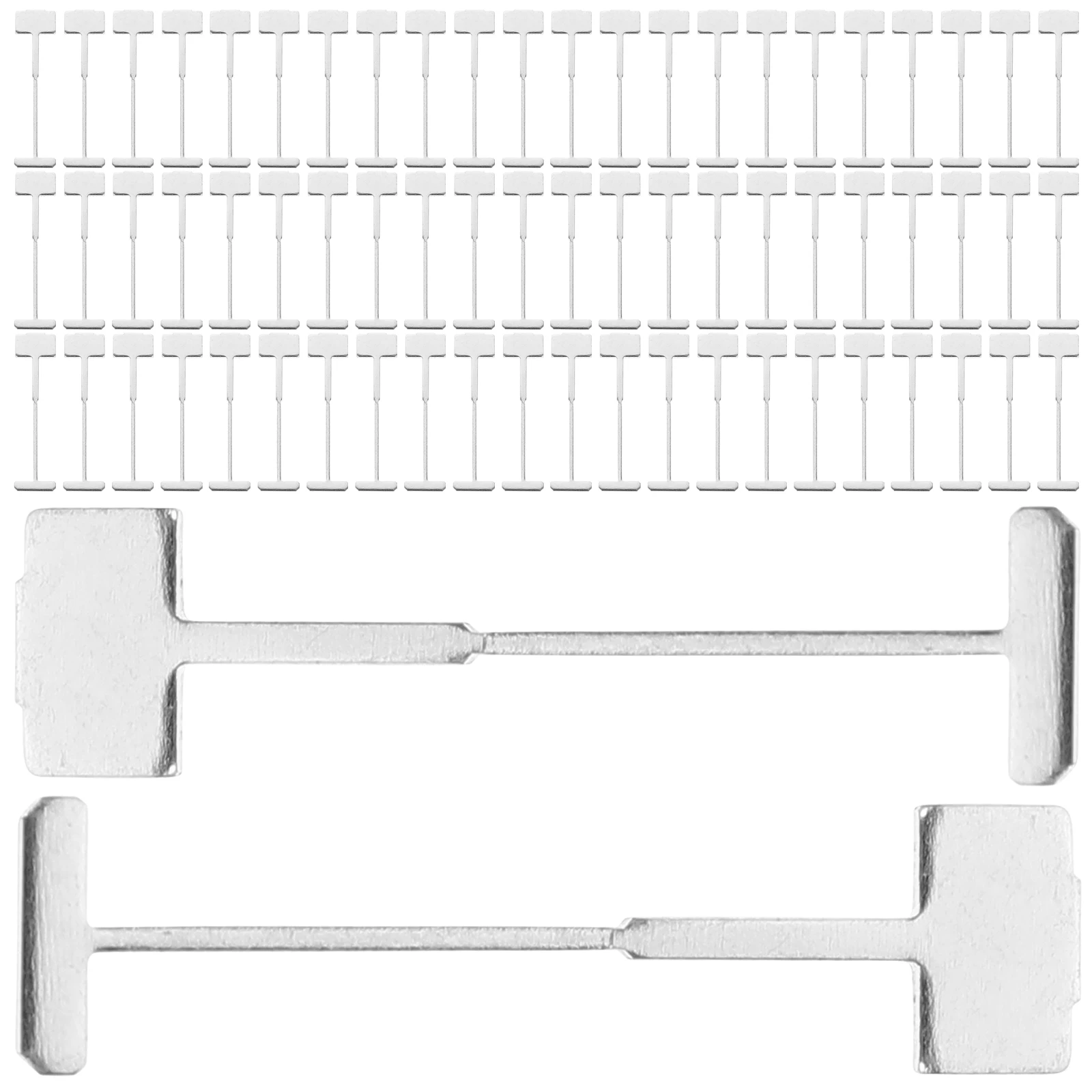 

200 Pcs Gasket Ceramic Tile Leveler Steel Needle Levelers Tiling Leveling System