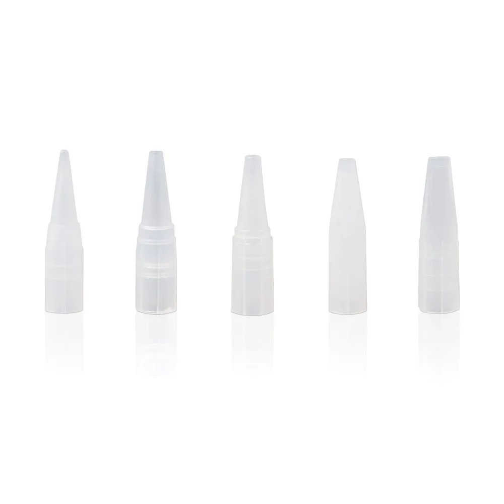 100 pcs Big Disposable Tattoo Needle Cover 1RL 3R 5R 5F 7F Sterile Permanent Makeup needle Tips Tattoo Needles Nozzle