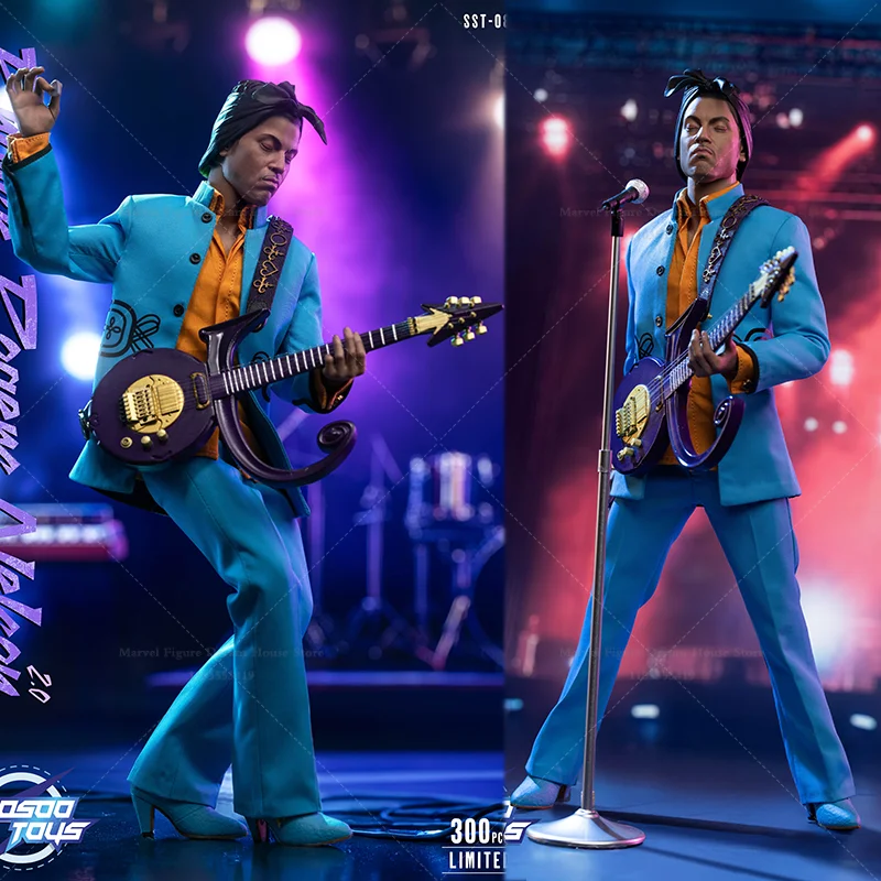 

SOOSOOTOYS масштаб 1/6, мужской поп-певец, гитарист, 12 дюймов, полный набор, фигурка солдата, в наличии, SST-081 2,0, высота около 30 см