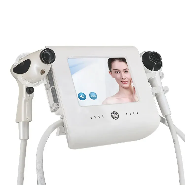 Máquina de estiramiento facial térmica portátil para uso doméstico, gran venta, RF, reafirmante de la piel, arrugas faciales