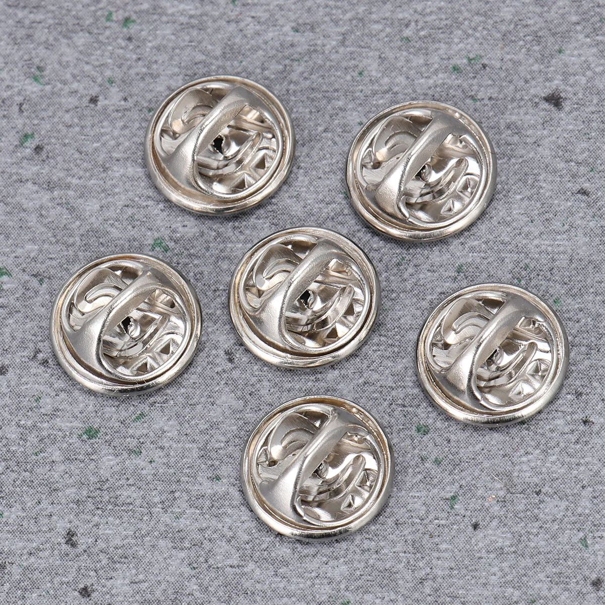 

200pcs Butterfly Backs Nickel Plated Copper Clutch For Diy Lapel Pins Tie Tacks Jewelry Making Craft Supplies Brooch Clasps