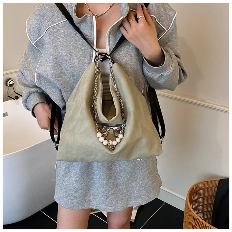 

Large Capacity Shoulder Bag 2026 New Casual Shoulder Bag Multifunctional Commuting Tote Bag Blue Minimalist Women's Handbag