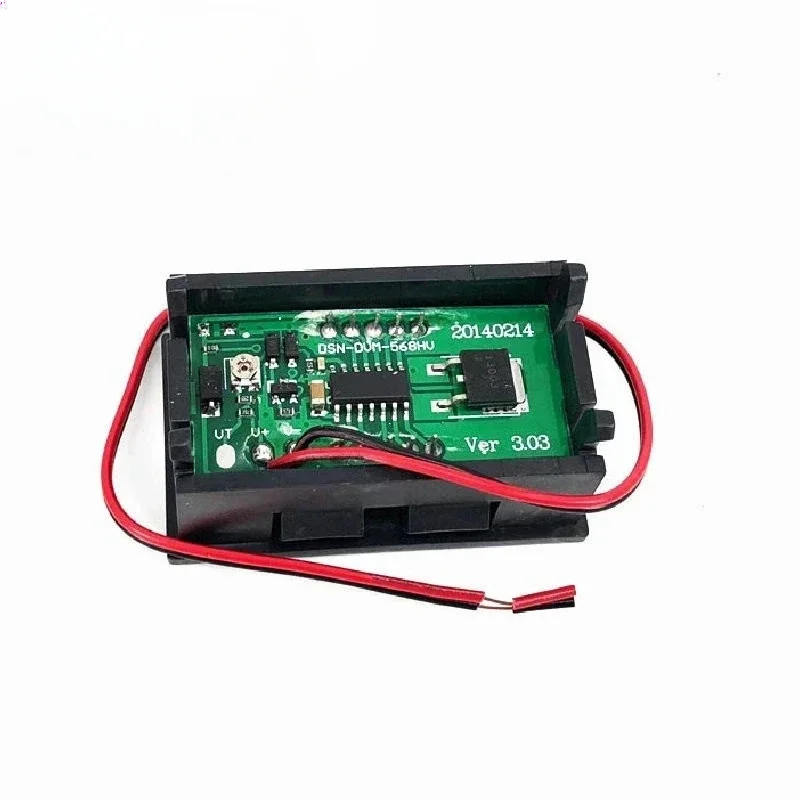 10pcs 0.56 Mini LED Digital Voltmeter Detector DC 4.5-30V 12V 24V Voltage Capacity Monitor Volt Panel Tester Meter