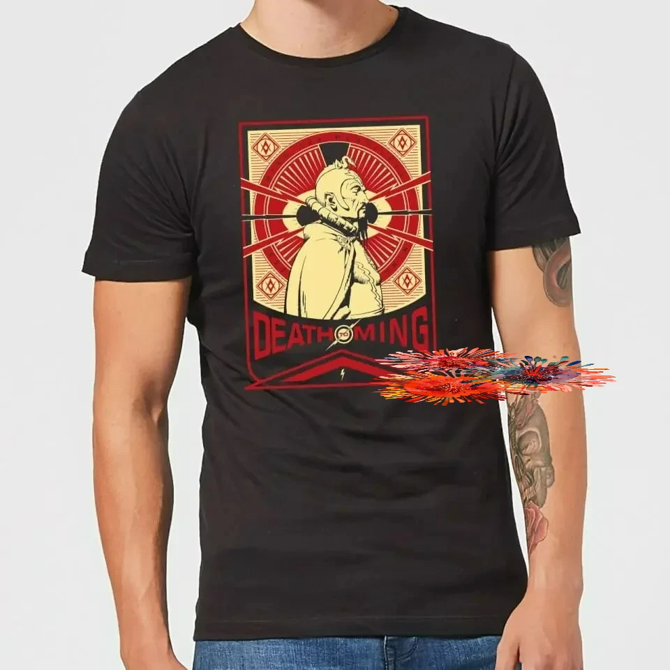 Death To Ming Vintage Classic Movie Poster T-Shirt New 100% Cotton O-Neck Summer Short Sleeve Casual Mens T-shirt Size S-3XL