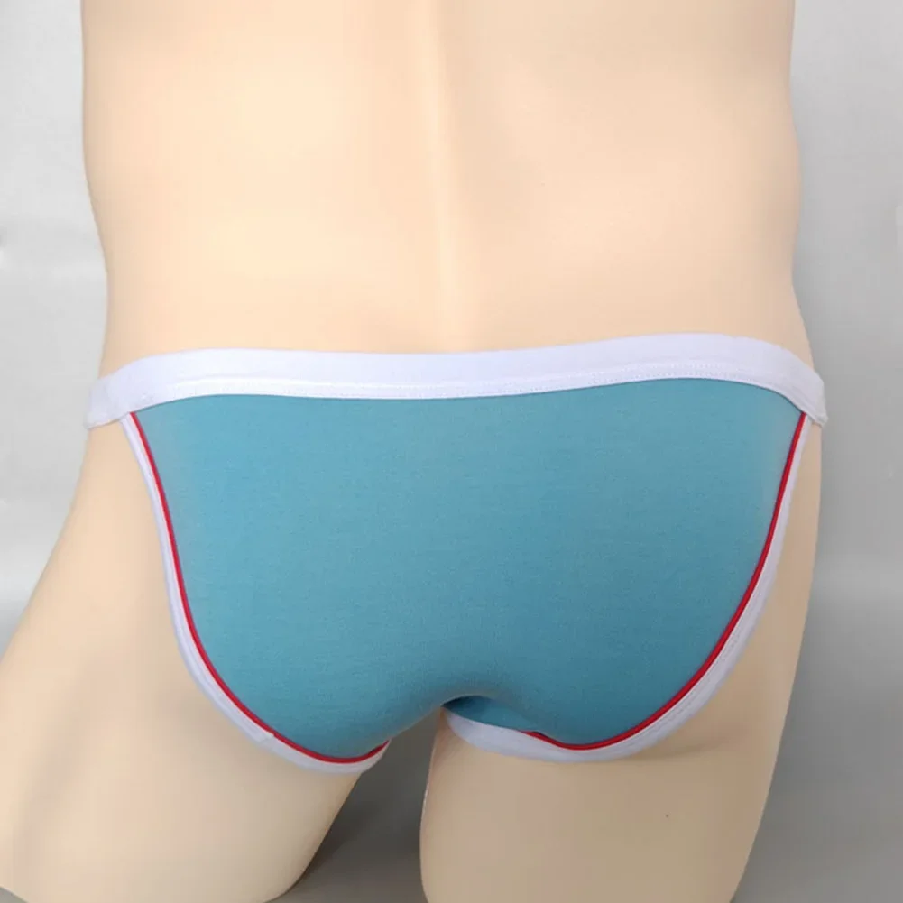 Men Sexy Underwear Low Waist Panties Comfy Breathable Shorts Briefs Bulge Pouch Underpants High Cut Lingerie Slip Homme