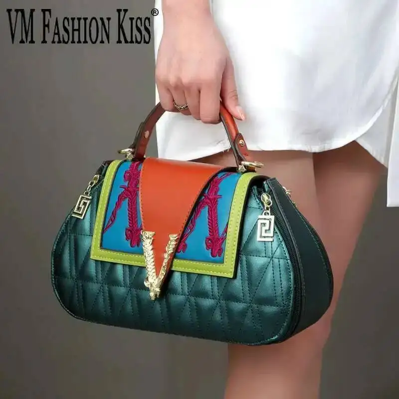 

Ladies Embroidery Handbag Fashion Female Shoulder Bag DiamondsTop Quality Shoulder Bag Luxury Handbags Women Bags Designer