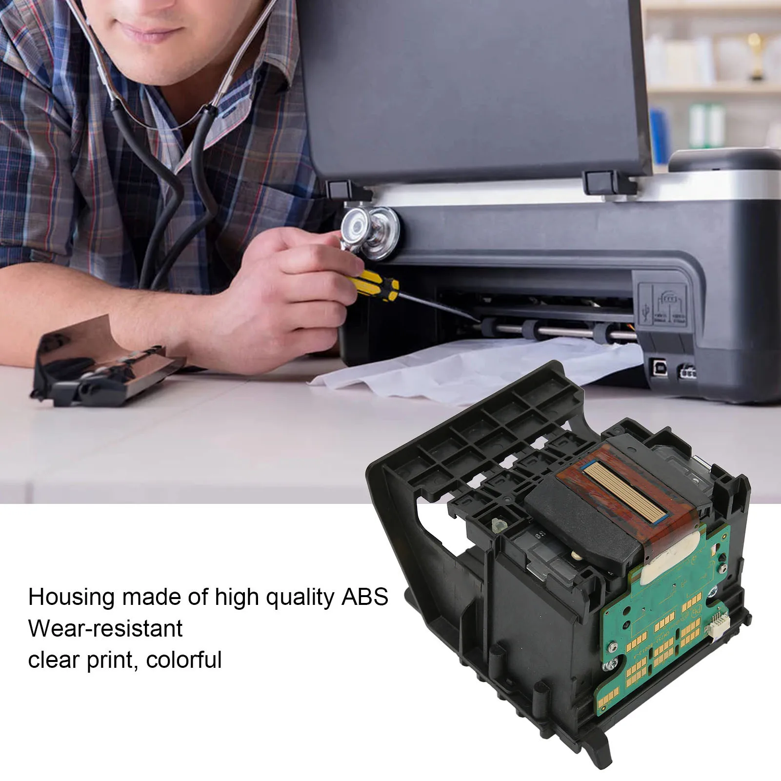 

Печатающая головка 950 951, насадка для печатающей головки, запасные части для принтера HP Officejet Pro 8100 8600 8610 8620 8650 251DW 251, печатающая головка