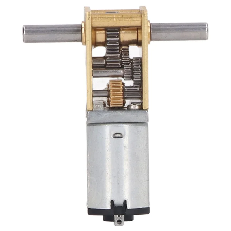 DC Worm Gear Motor 34RPM Double Shaft Gear Speed Reduction Motor For Intelligent Car Robot Oven Washing Machine DC3V