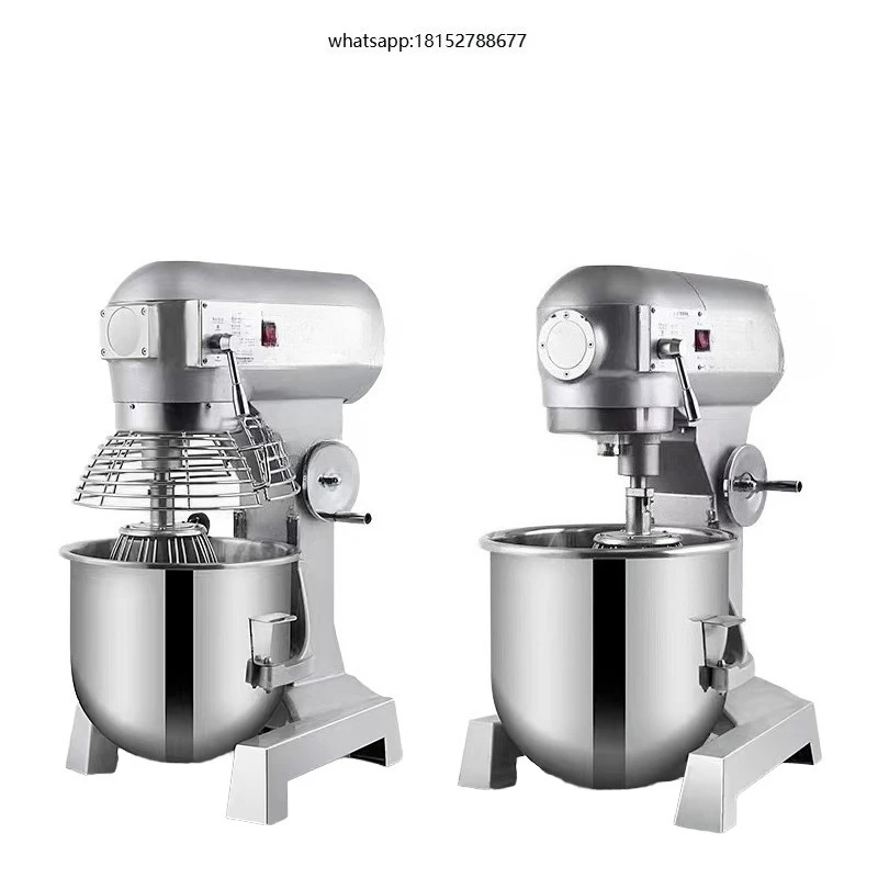 Stand Mixer Commercial Multi-Function Dough Kneader Egg Beater and Meat Mixer High-Power  Cream Whipping Machine