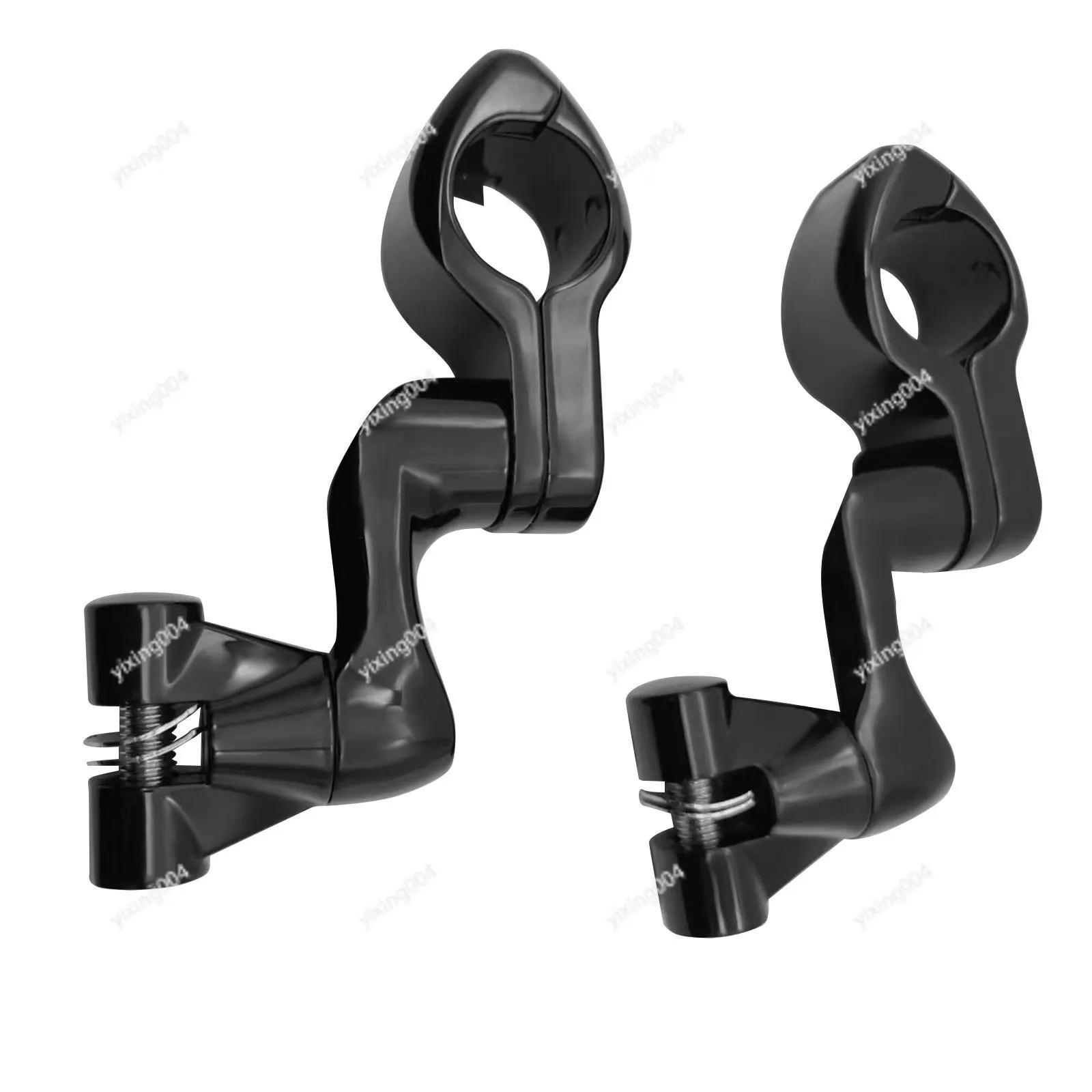 Motorcycle Modified Foot Peg Bracket Fit 32mm Crash Bar Footrest Support Mount Accessory
