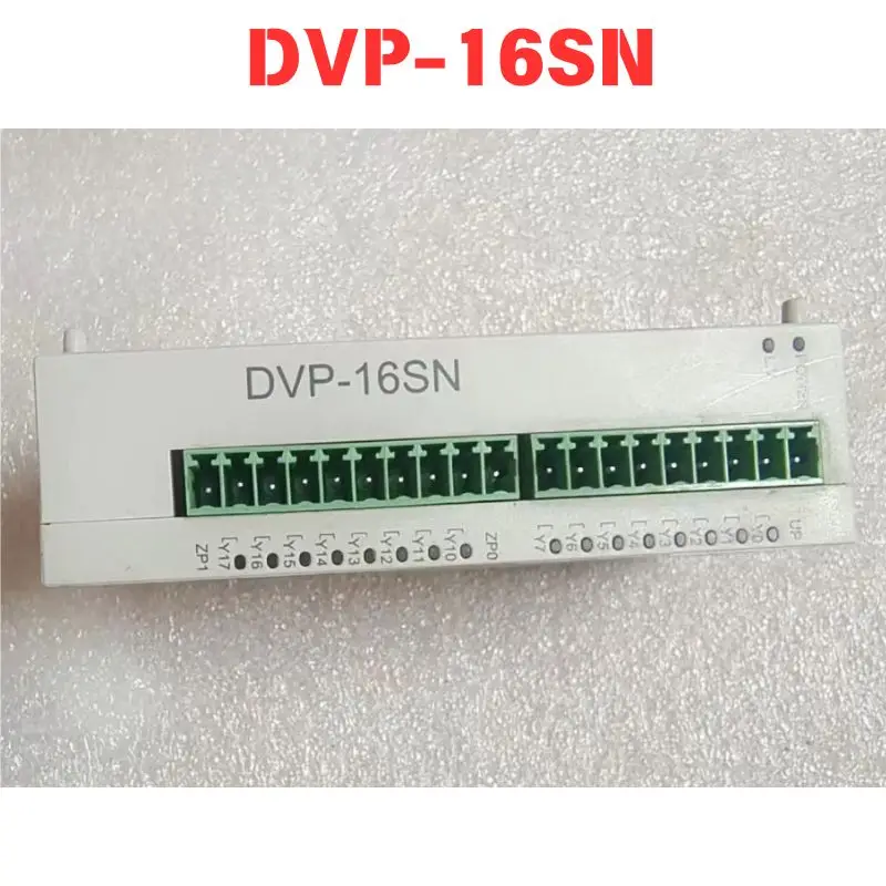 

Used DVP-16SN PLC controller Functional test OK