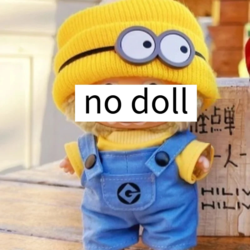 

Новинка, хит продаж для Labubu, праздничная одежда для сидения, кукольная одежда, Sun Wukong, миньоны, виниловый костюм с маленькими животными, одежда для кукол