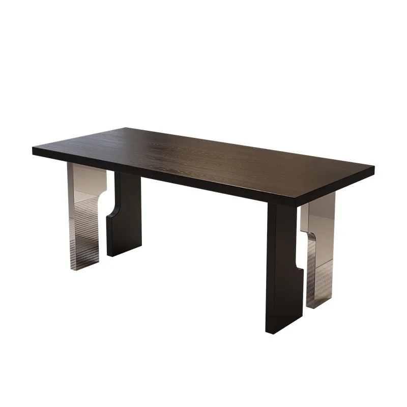 

Table French retro home small apartment dining table living room desk