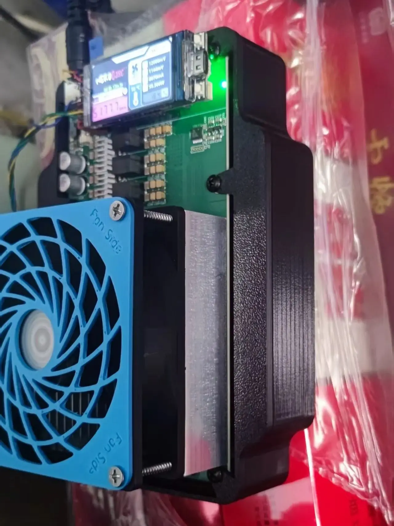 Nerdqaxe++ Nerdqaxeplusplus Requires High-Temperature Front and Rear Fans