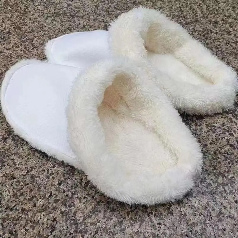 Velvet Thick Slipper Inner Soft Shoe Cover For Autumn Winter Warmth Plush Covers Removable Washable Inner Lining Cotton Sleeves