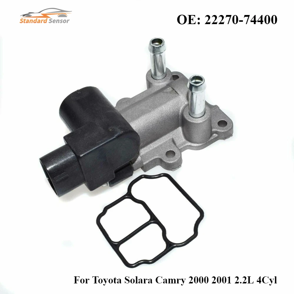 

22270-74400 3PINS Idle Air Control Valve NEW 2227074400 For Toyota Solara Camry 2000 2001 2.2L 4Cyl New