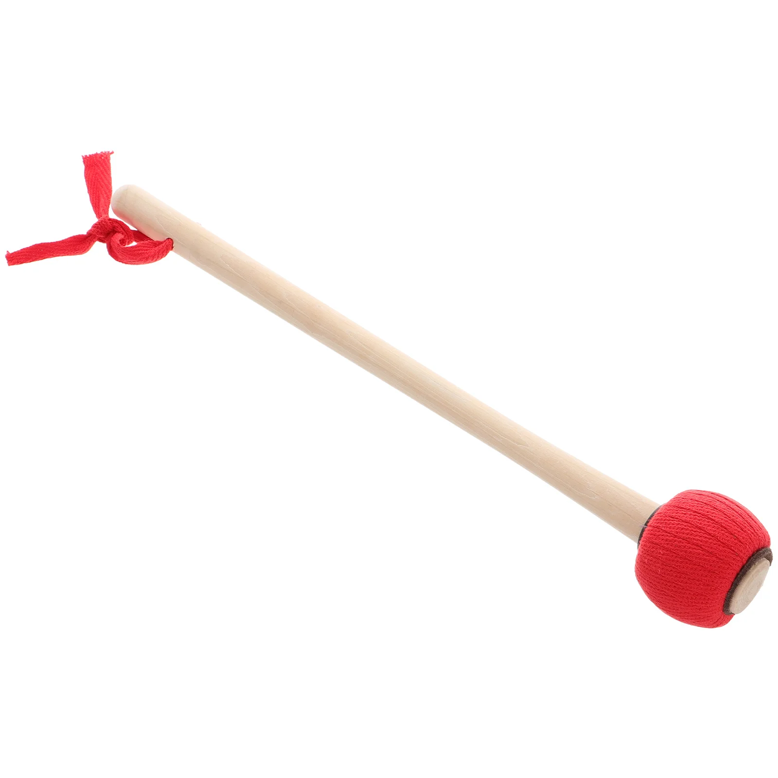 

Wooden Gong Mallet Wood Handle Comfortable Grip Long-Lasting Pure Sound for Percussion Instruments Xylophones Gong Hammer