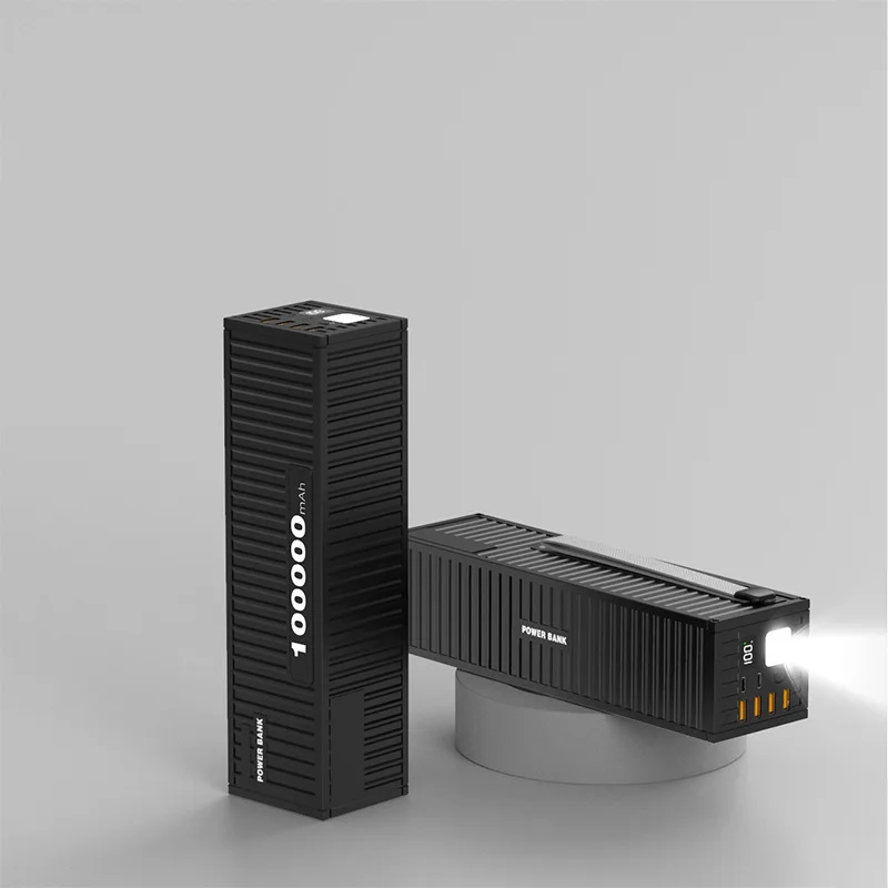 

100000mAh Power Bank 66W Super Fast Charging 4 USB Large Capacity Powerbank For Xiaomi Samsung iPhone 15 Portable External Batte