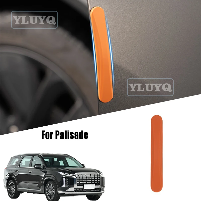 

For Hyundai Palisade Car Door Anti-Collision Strips Hidden Silicone Protective Strips Auto Accessories