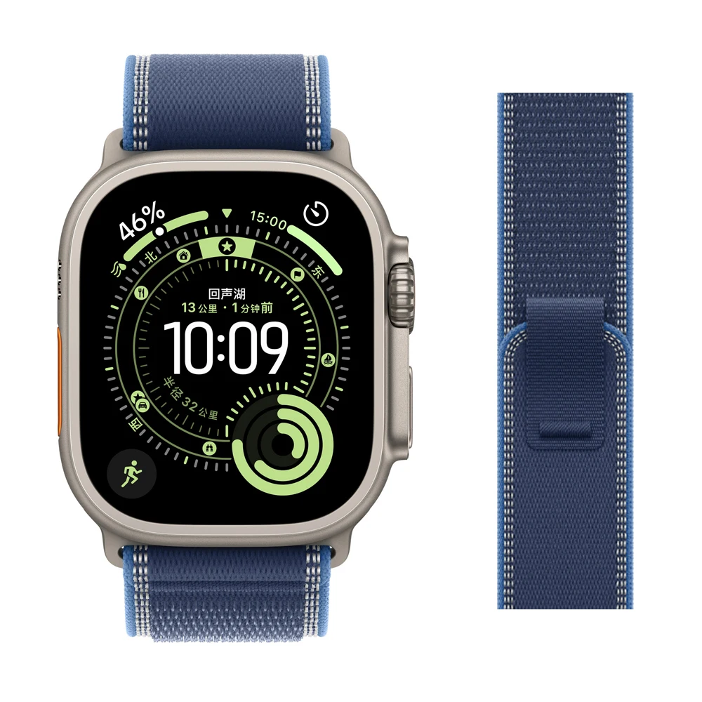 【セール中】Apple Watch Ultra 3 バンド 49mm 44mm 45mm 46mm 41mm 42mm ナイロン トレイル ブレスレット correa シリーズ 11 10 9 8 7 6 se ストラップ用アルパインループ