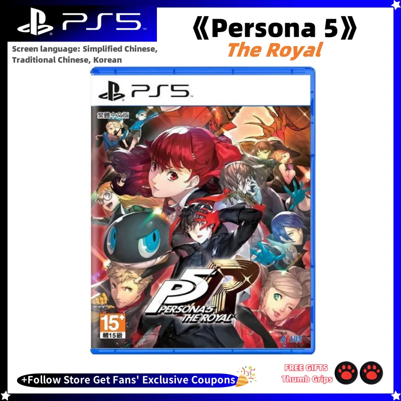 Sony playstation 5 New Game CD Persona5 The Royal P5R PS5 Genuine Game Card Disk PlayStation 5 Games ps5 Persona 5 The Royal P5R