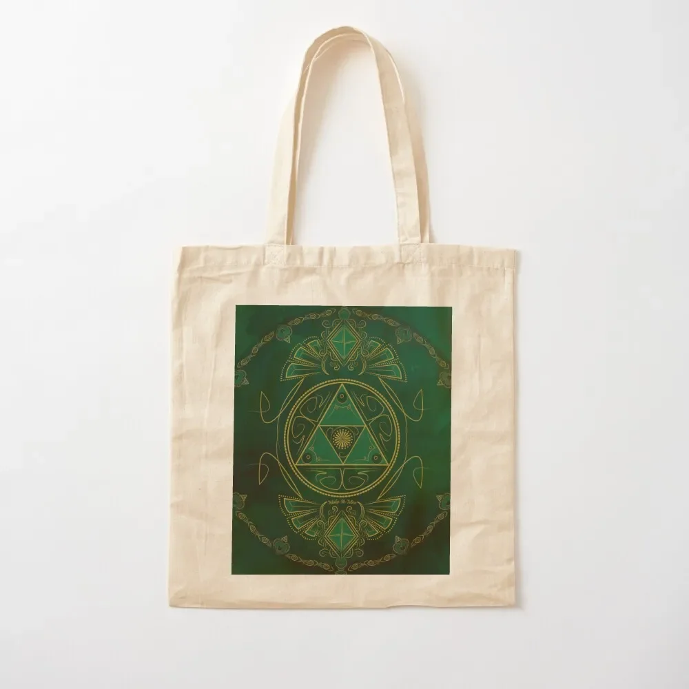 ~Green Courage~ Tote Bag reusable shopping bag foldable reusable bag for beach