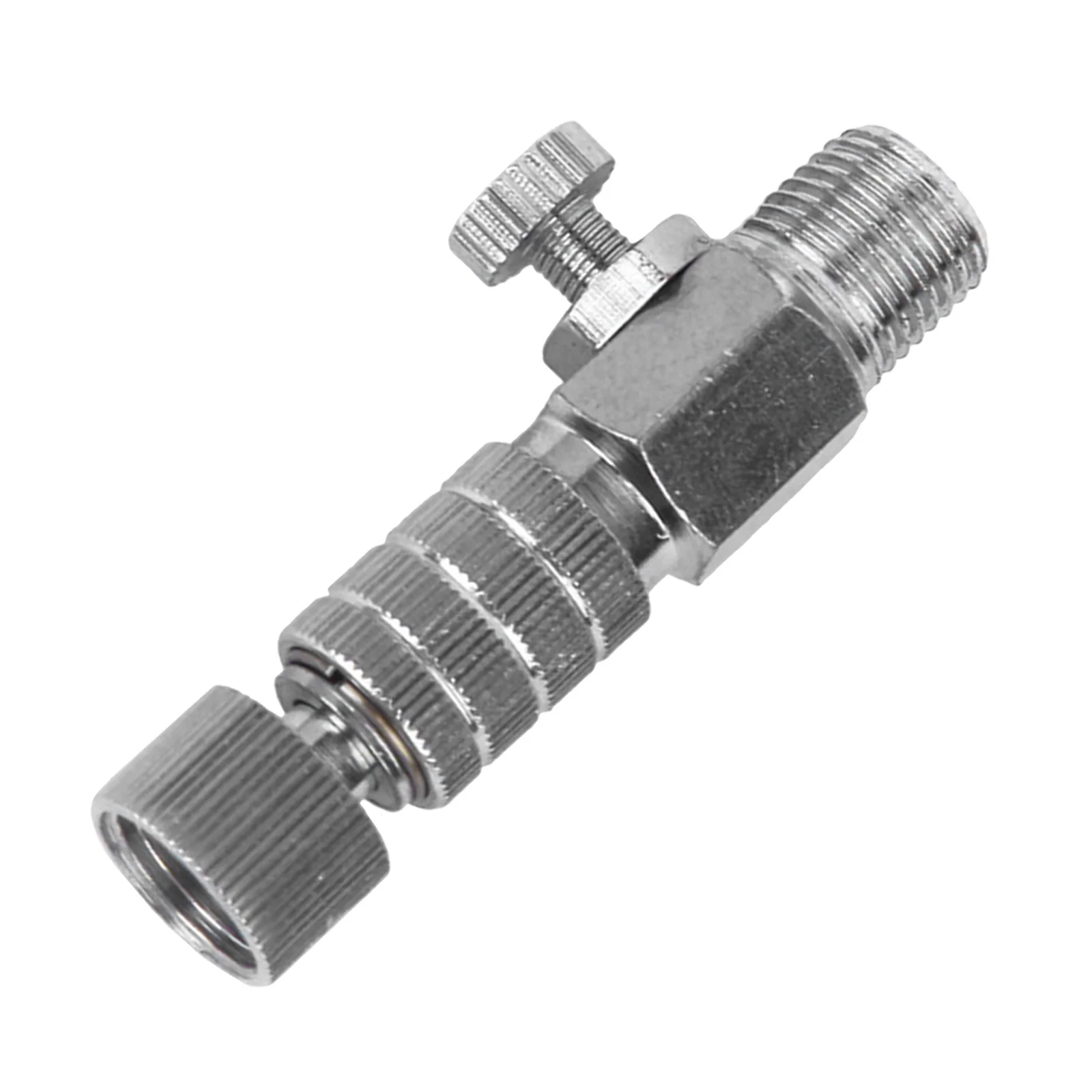 

Airbrush Quick Disconnect Coupler 1/8 Inch Fitting For Iwata Master Micro Airflow Control Automatic Shut-Off