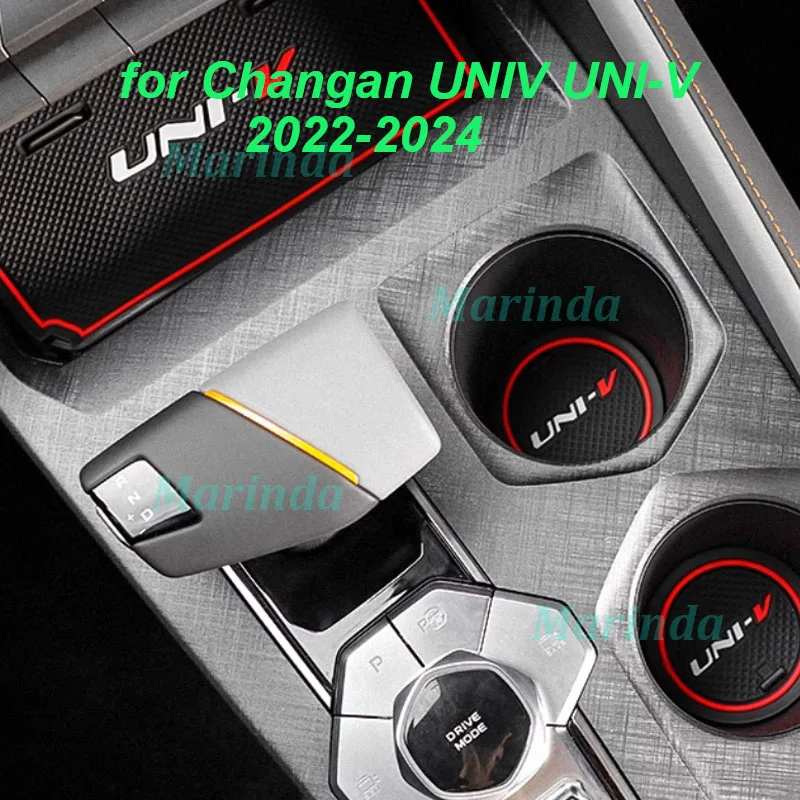 

Car Door Slot Pad for Changan UNIV UNI-V 2022-2024 Door Groove Mat Cup Mat Anti-Slip Mat Dustproof Cover Interior Accessories