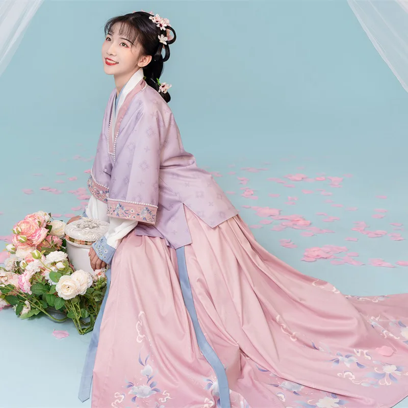 Klassische Stickerei Kostüm Cosplay Mädchen Hanfu Kleid Alte Chinesische Traditionelle Fairy Leistung Kleidung Frauen Bühne Dance