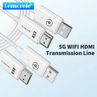 Lemorele-transmisor y receptor inalámbrico Hdmi, Kit extensor HDMI 1080P, Dongle transceptor de vídeo inalámbrico de 30M para cámara de TV