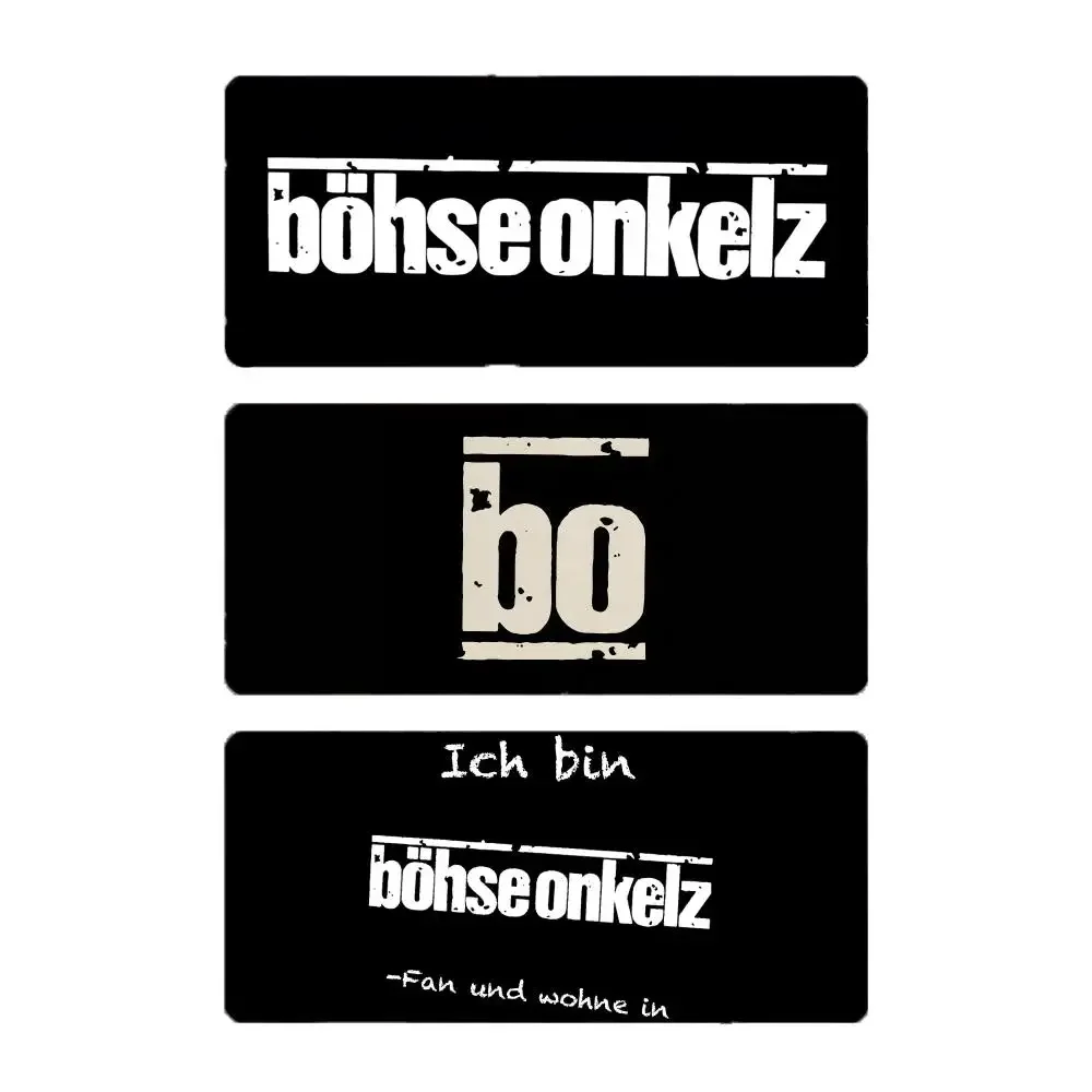 rock band german music B-Bohse Onkelz Mouse Pad Mousepad Large Gaming LockEdge Thickened PC Table Desk Mat